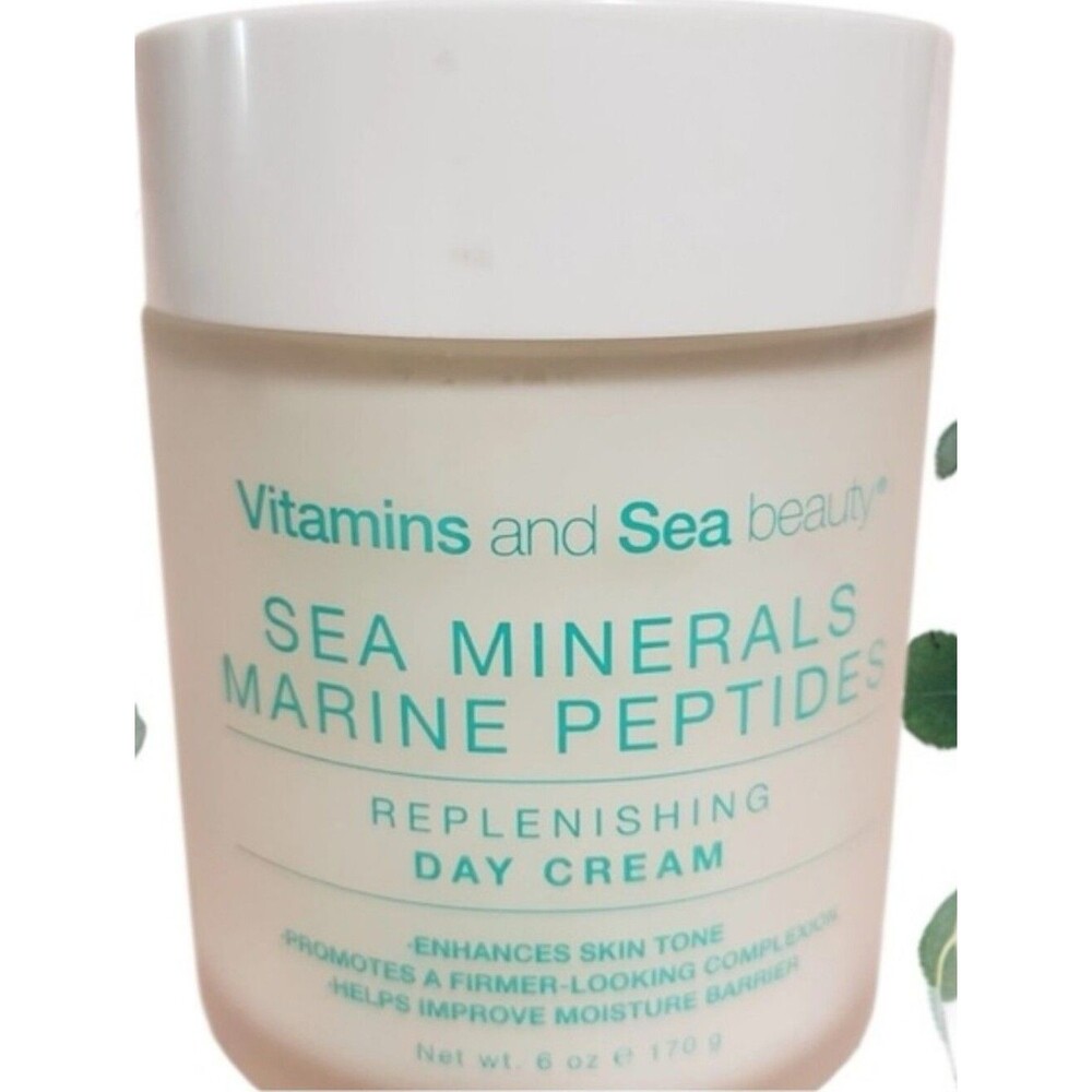 Sea Mineral & Peptides Day Cream Anti-Aging Firming Face Moisturizer